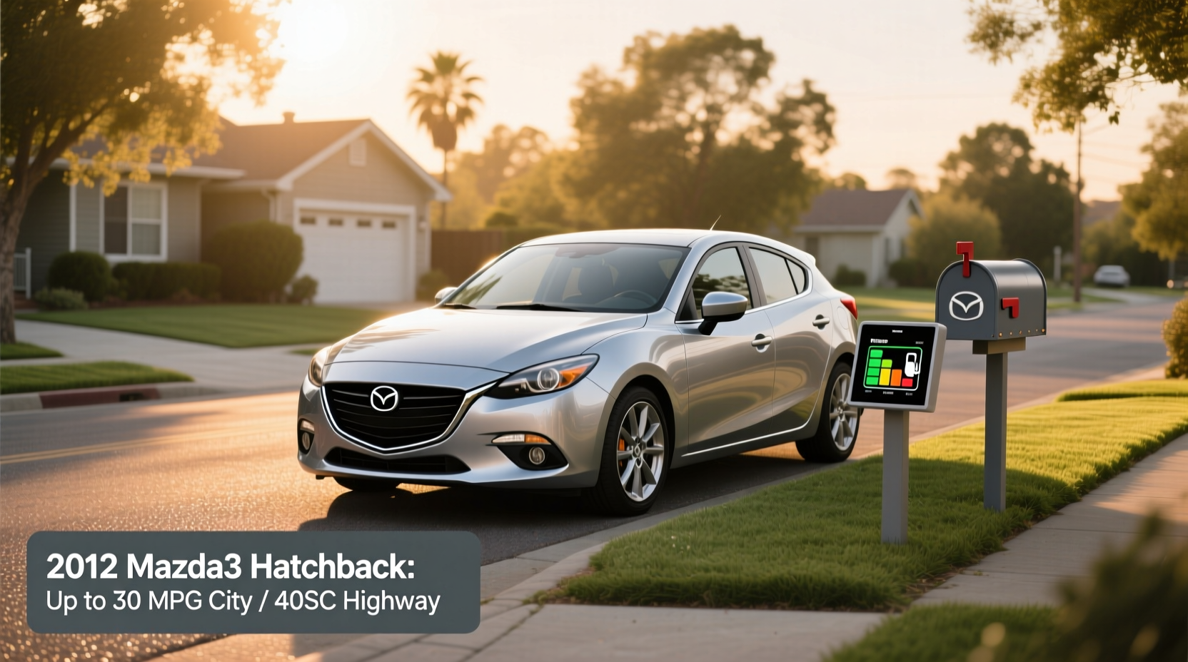 2012 mazda3 hatchback mpg fuel efficiency guide