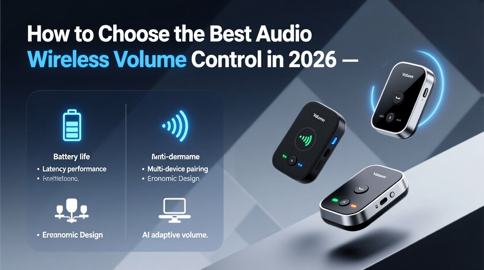 audio wireless volume control
