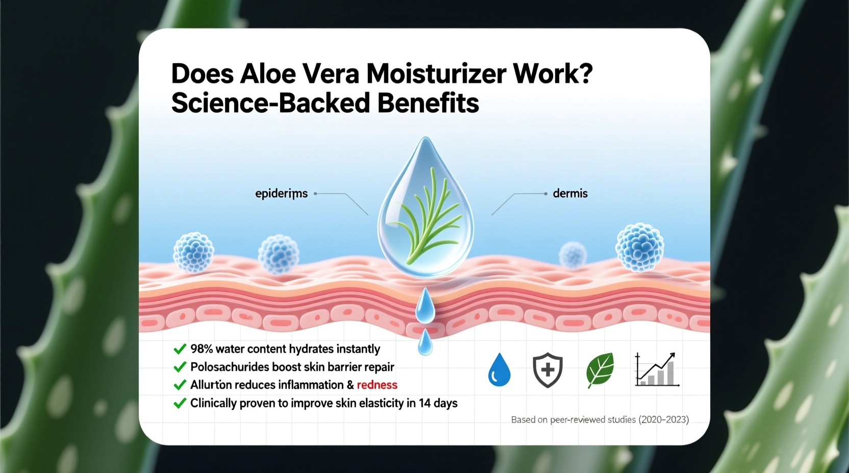 Does Aloe Vera Moisturizer Work? Science-Backed Benefits