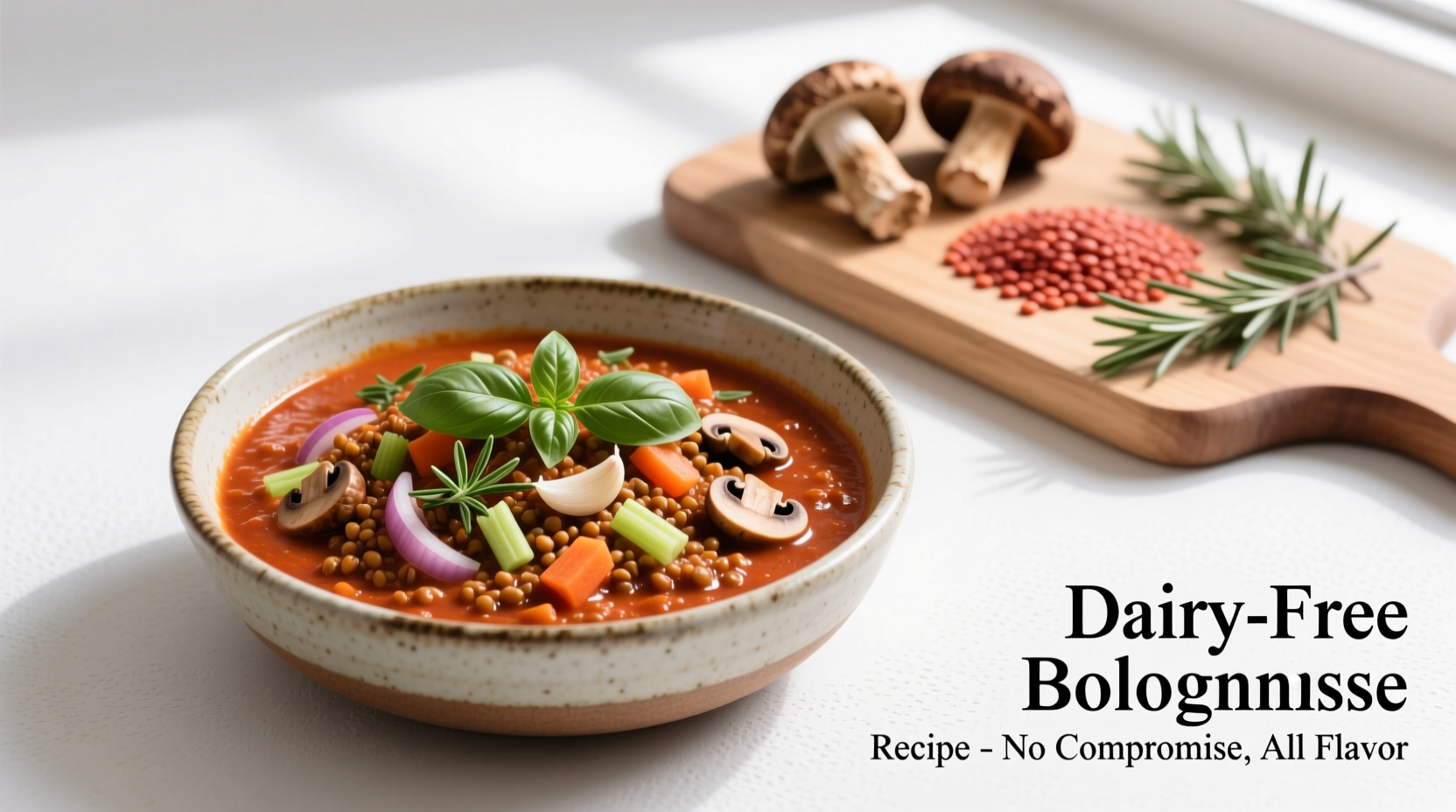 dairy free bolognese recipe