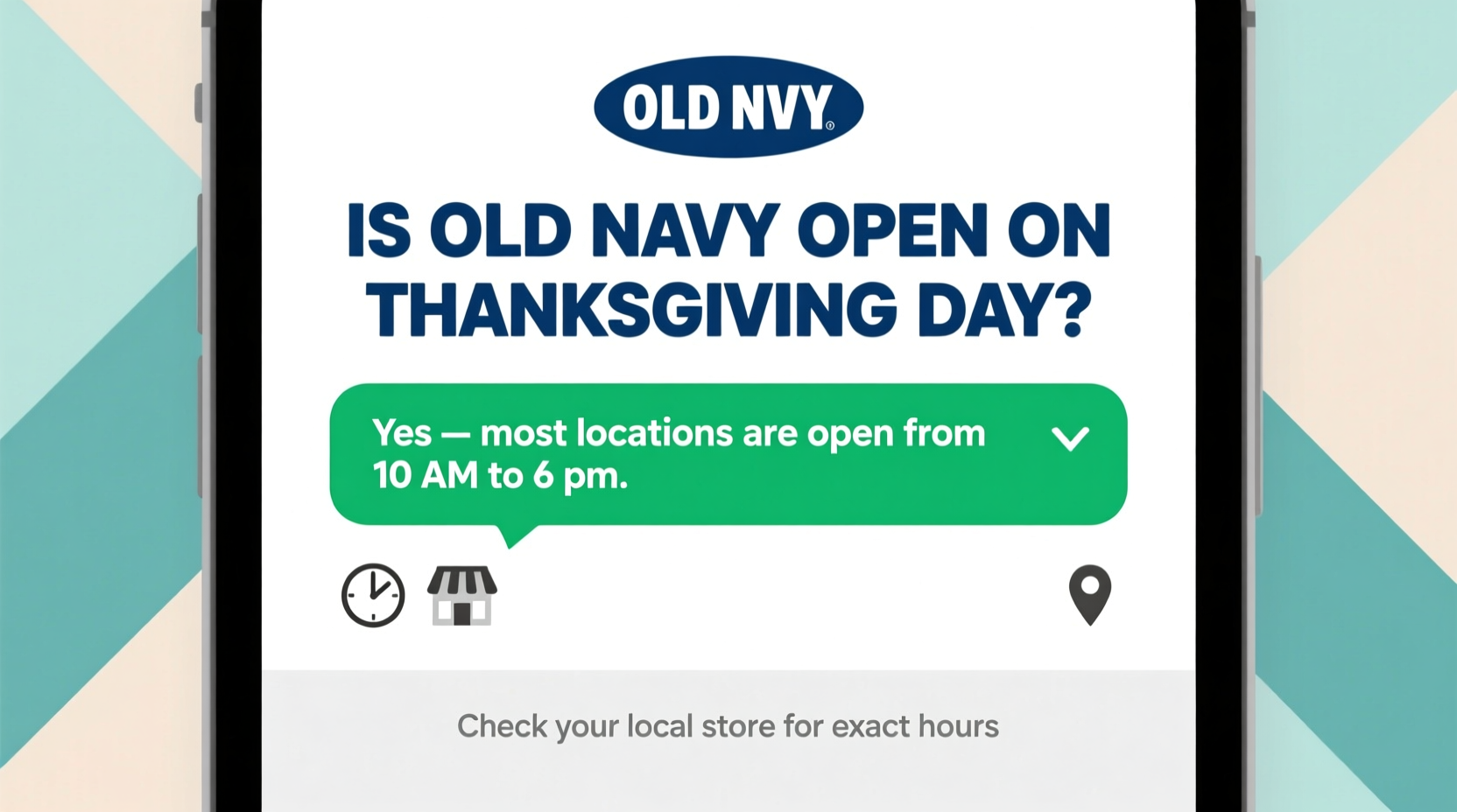 is old navy open on thanksgiving day