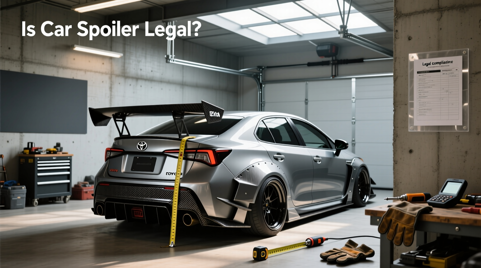 How to Choose Corolla Spoiler, Is Car Spoiler Legal? Buying Guide