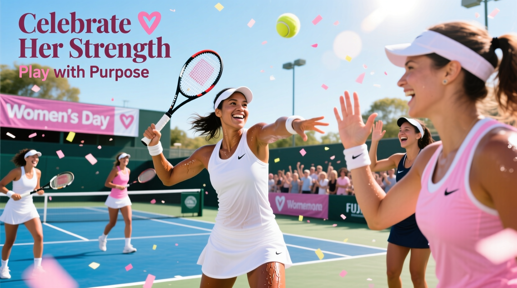 womens day tennis