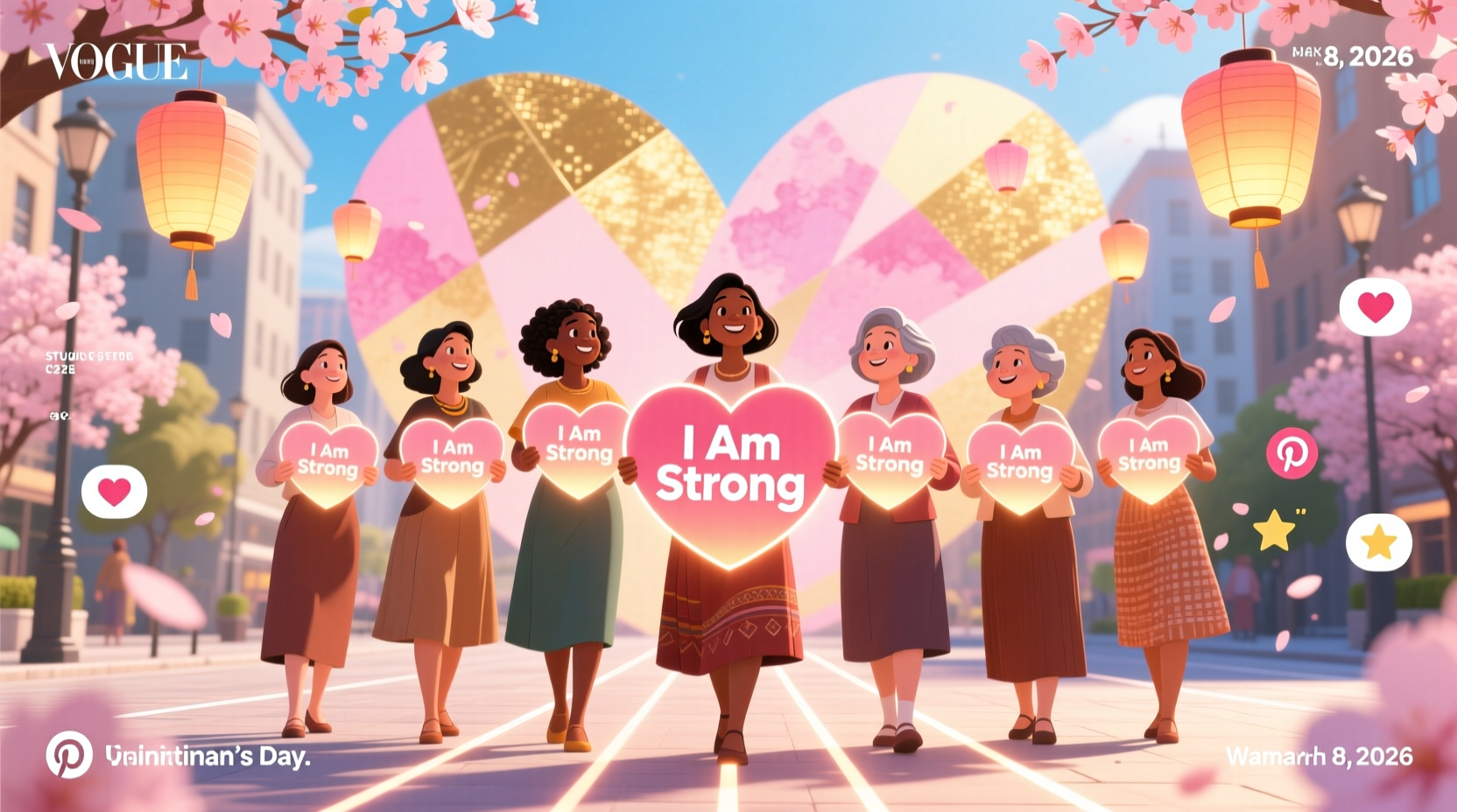 pinterest international womens day