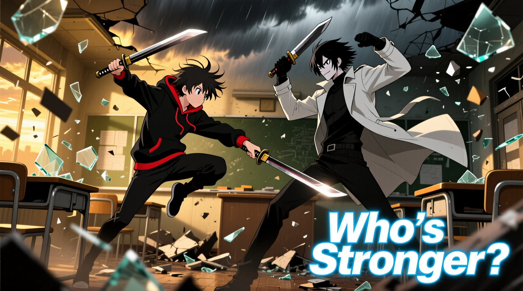 nagisa vs karma whos actually stronger in assassination classroom