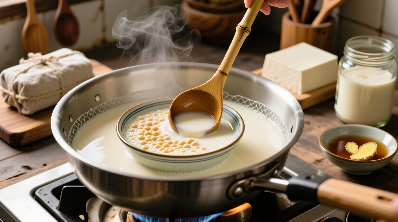 how to make fresh silken tofu from home