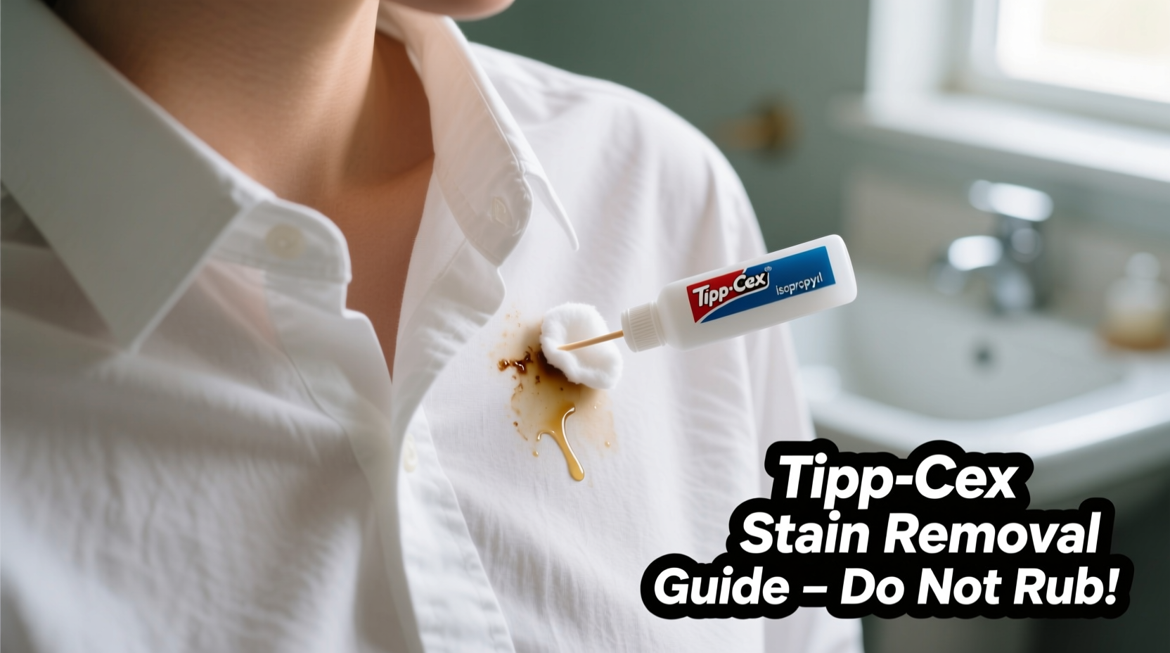 effective ways to remove tipp ex stains from clothing without damage