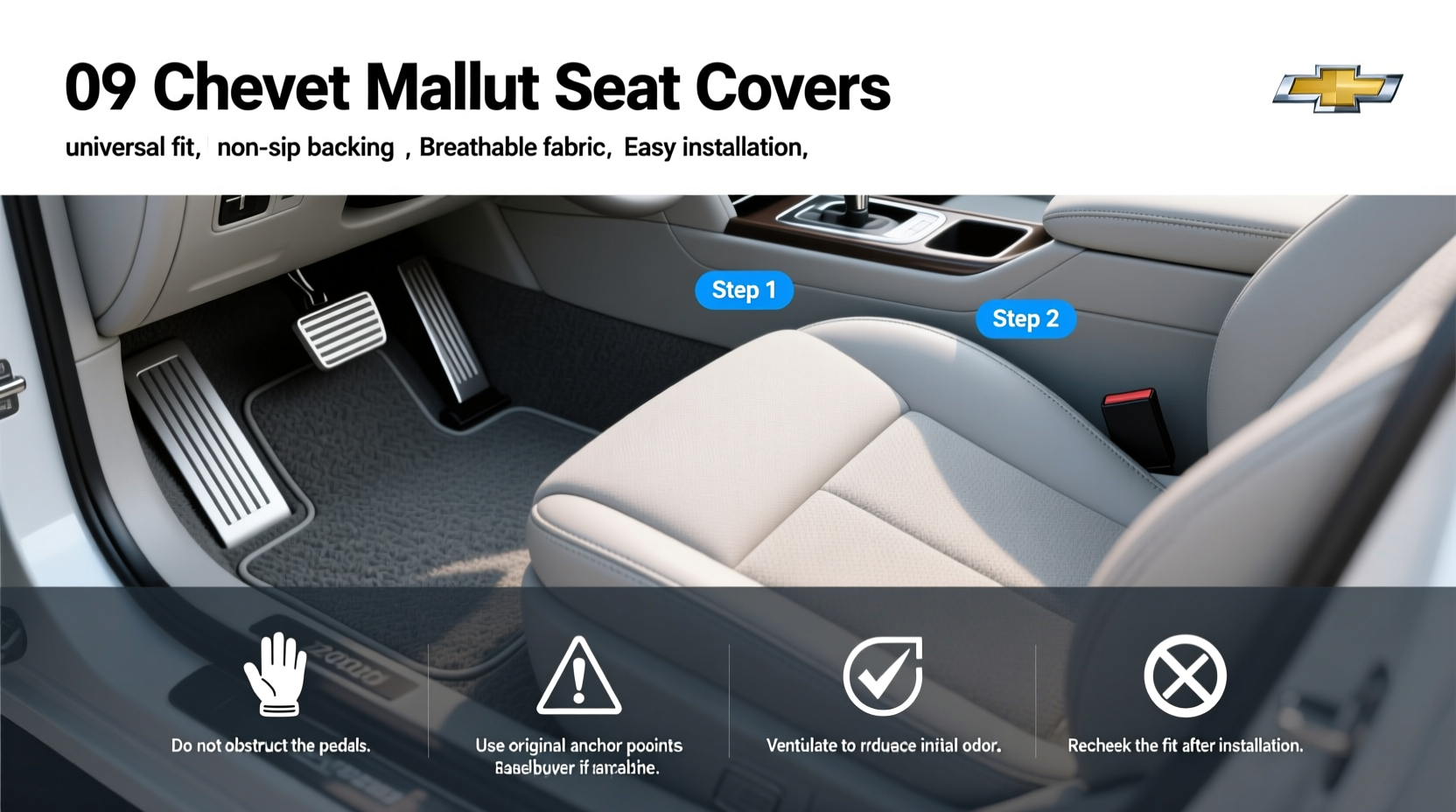 09 chevy malibu seat covers