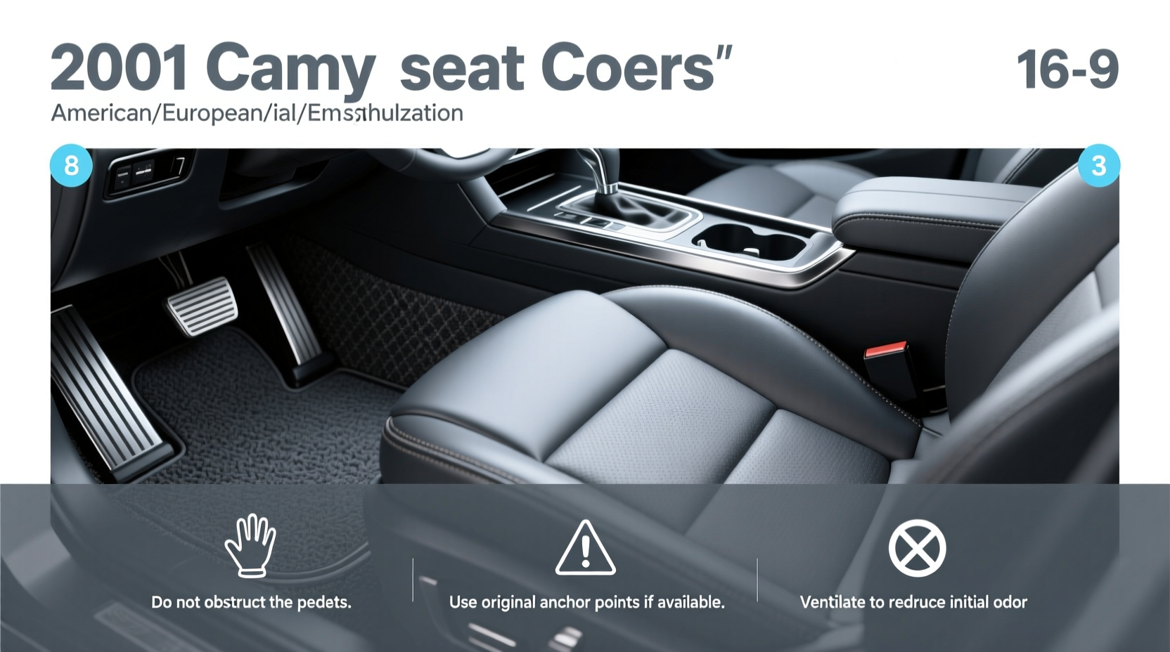 2001 camry seat covers