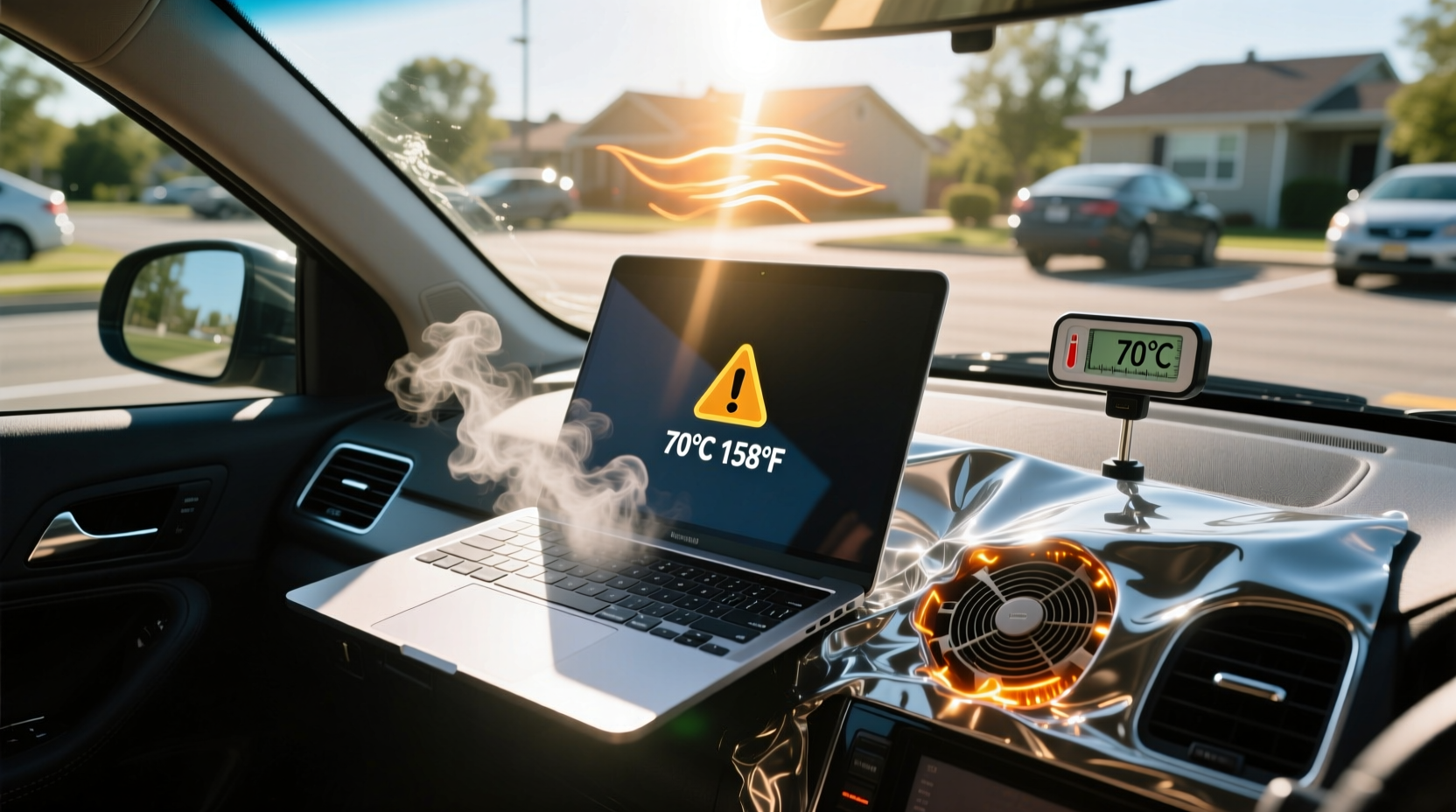 Can I Leave My Laptop in a Hot Car? Shocking Risks Revealed