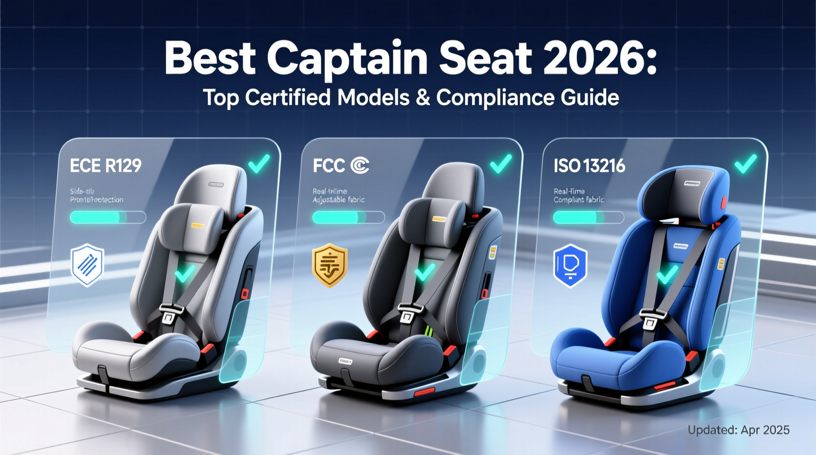 Best Captain Seat 2026: Top Certified Models & Compliance Guide
