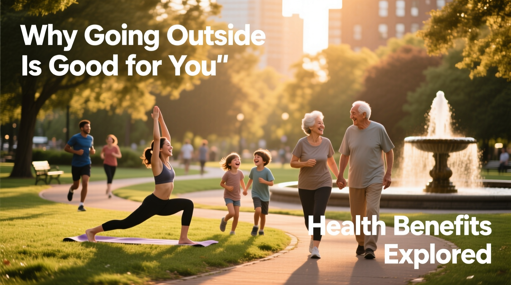why going outside is good for you health benefits explored