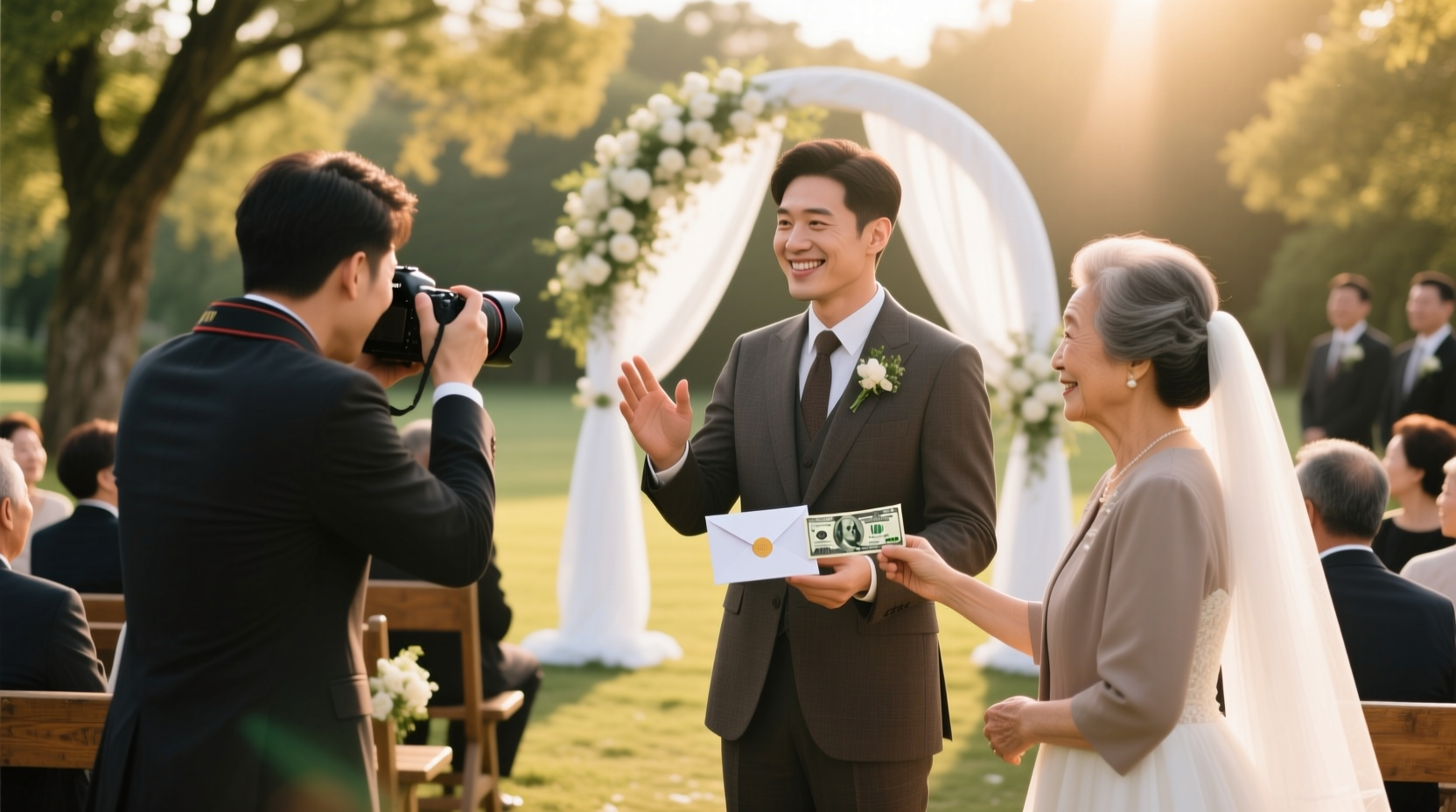 do you tip the photographer at a wedding
