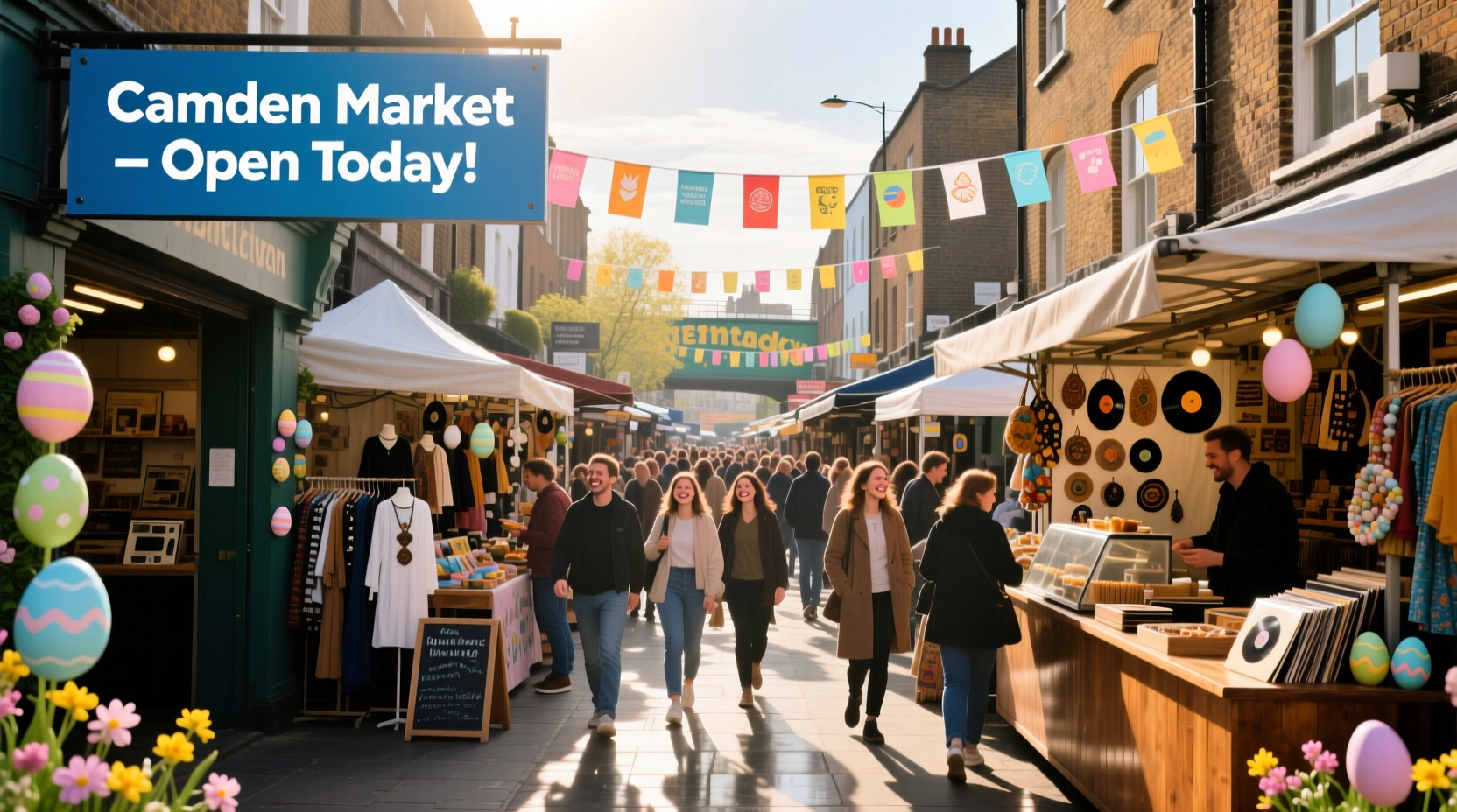 is camden market open on easter sunday