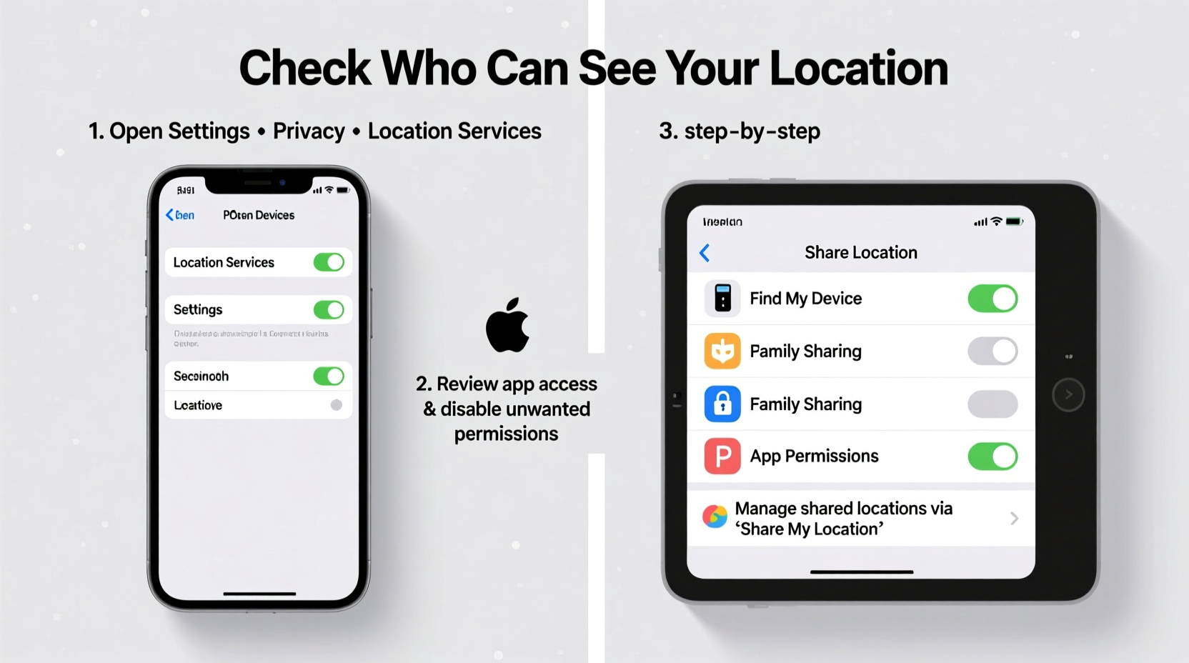 how to check and control who can see your location on any device