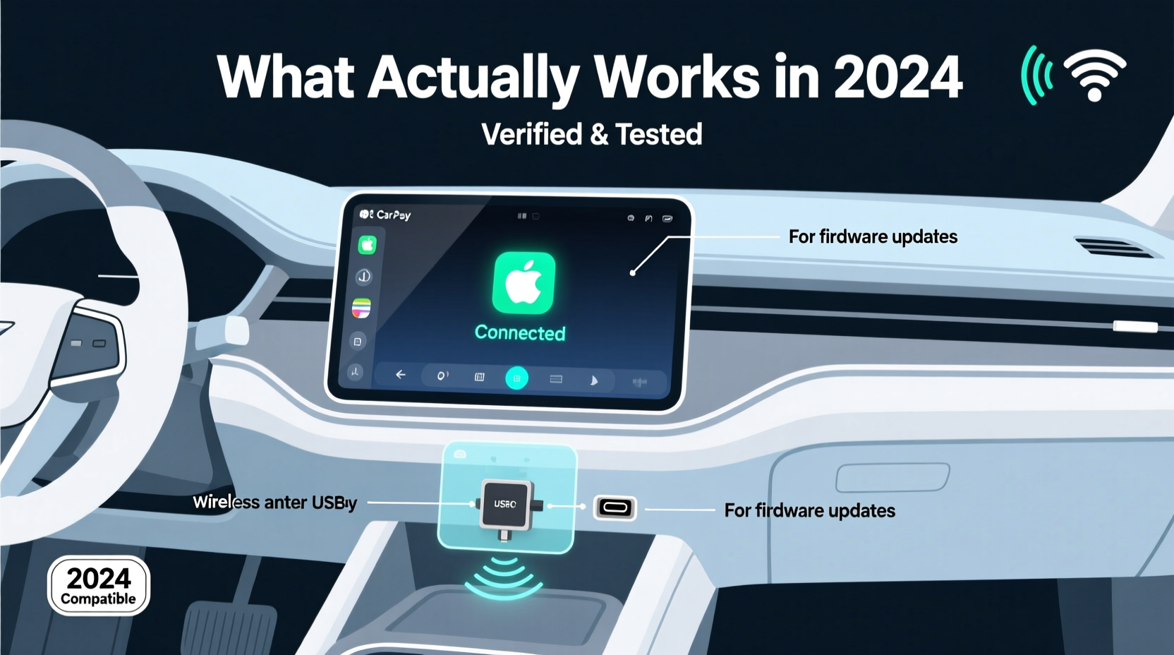 altima wireless carplay install