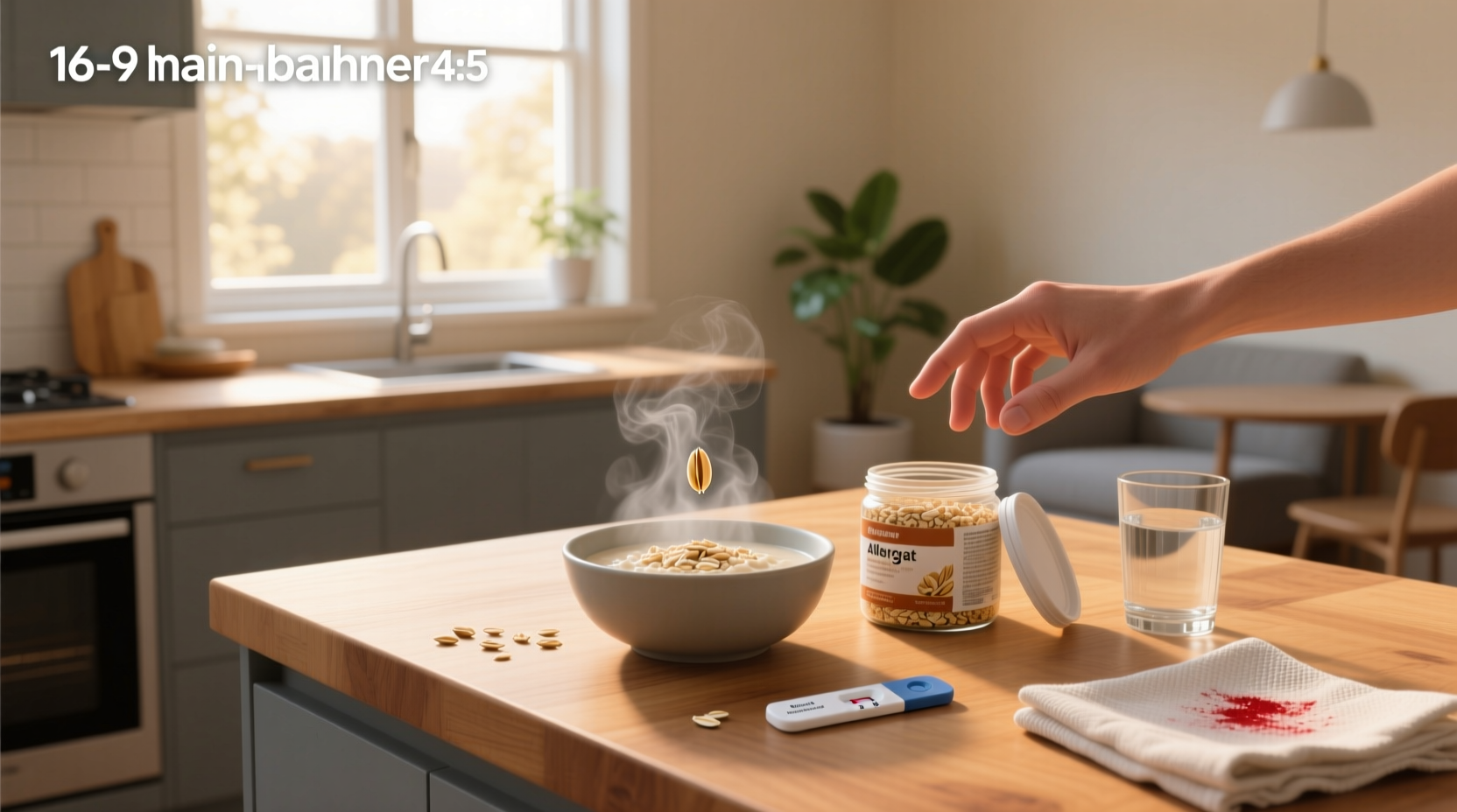 allergic reaction to oats symptoms alternatives