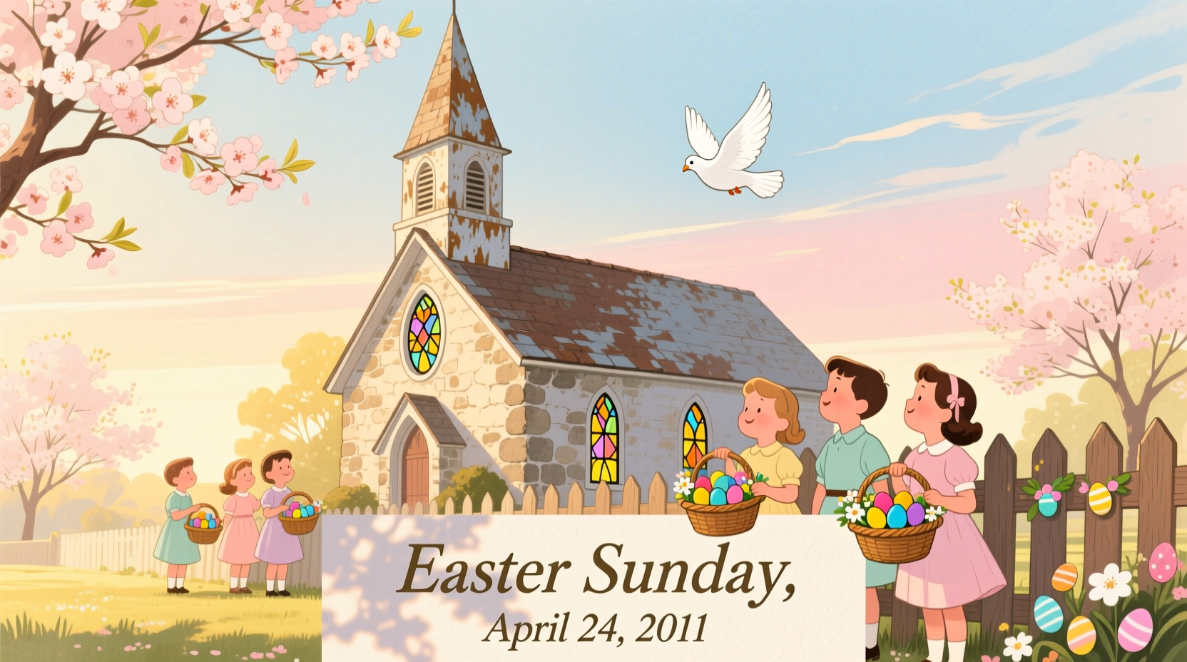 Easter Sunday in 2011 Fell on April 24