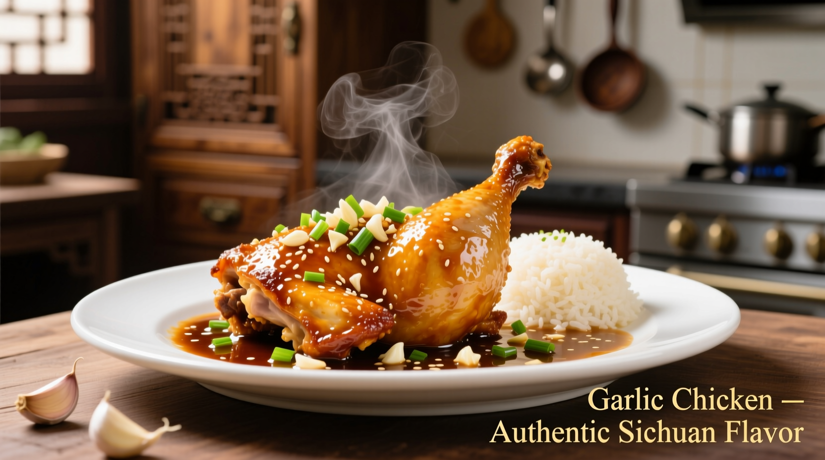 Authentic Chinese Chicken with Garlic Sauce: Traditional Recipe