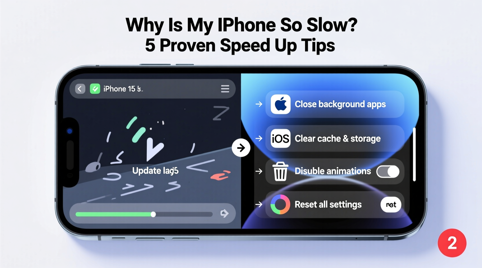 why is my iphone so slow troubleshooting speed up tips 2