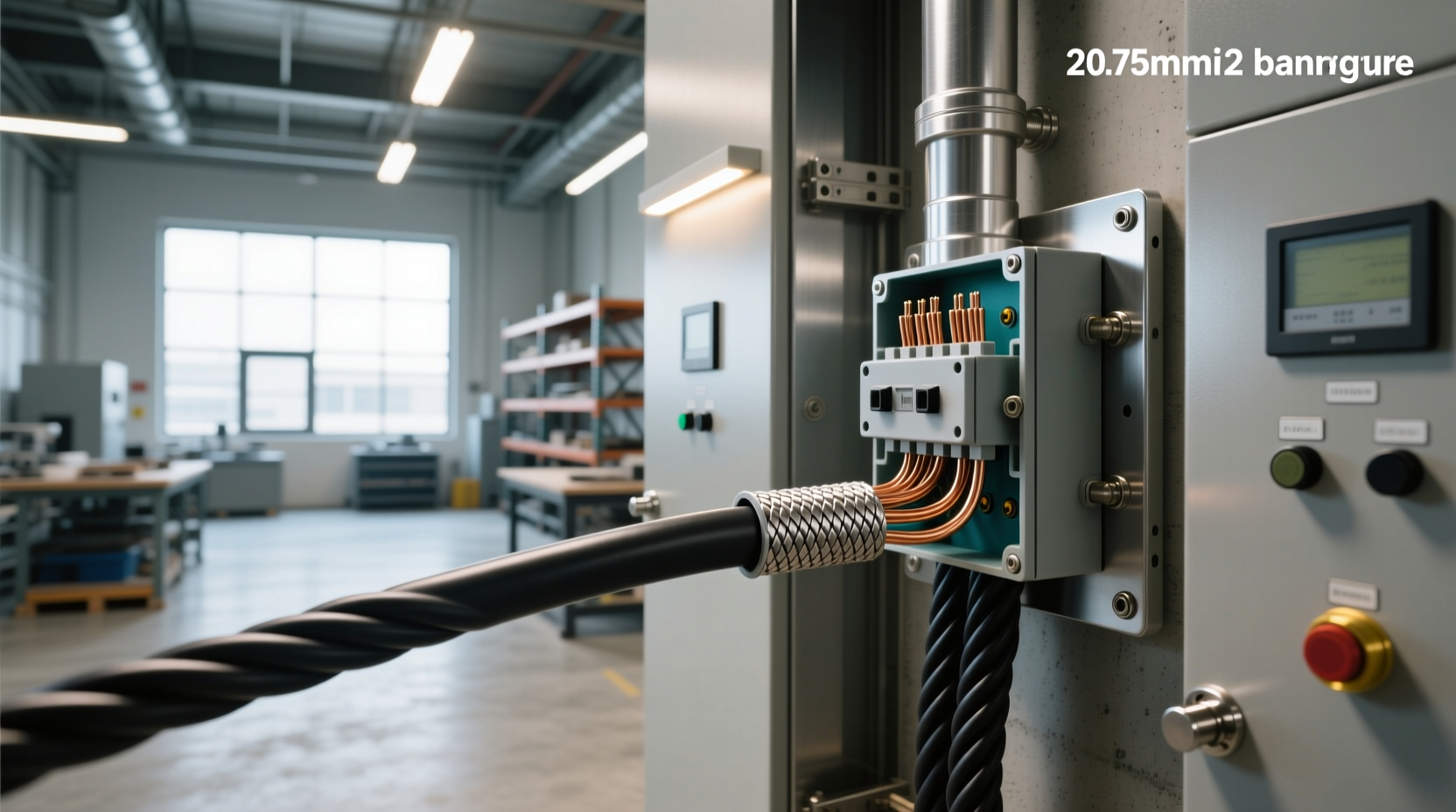 2 core 0.75mm² shielded cable guide