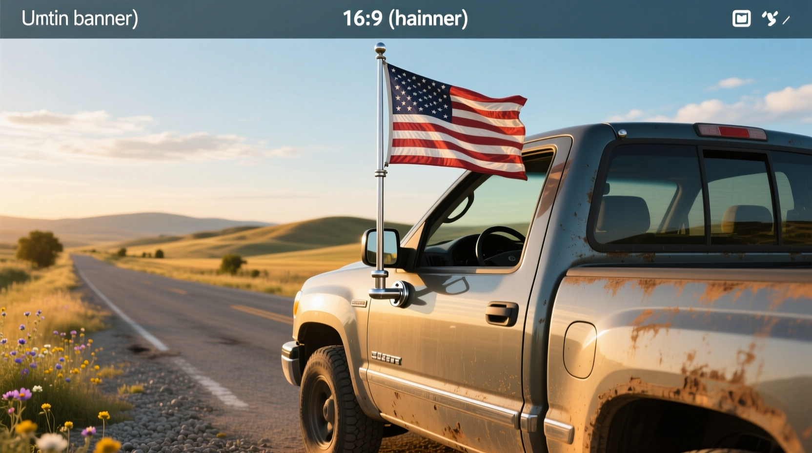 Pickup Truck Flag Mount Guide: How to Choose & Install Safely