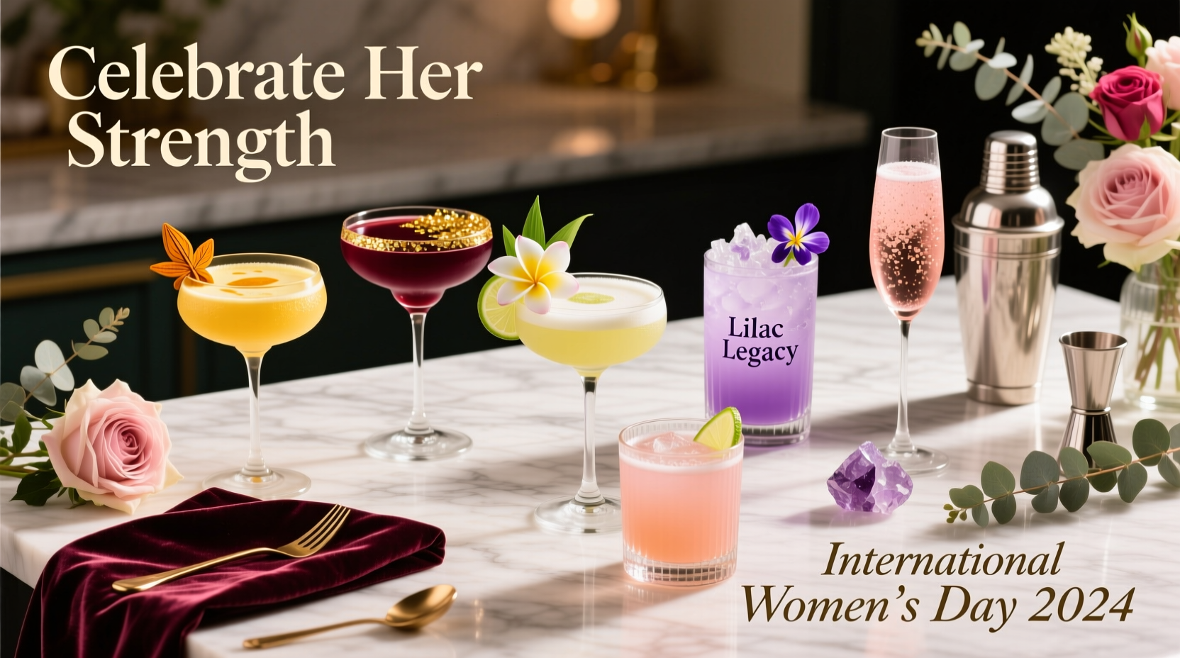 womens day cocktails