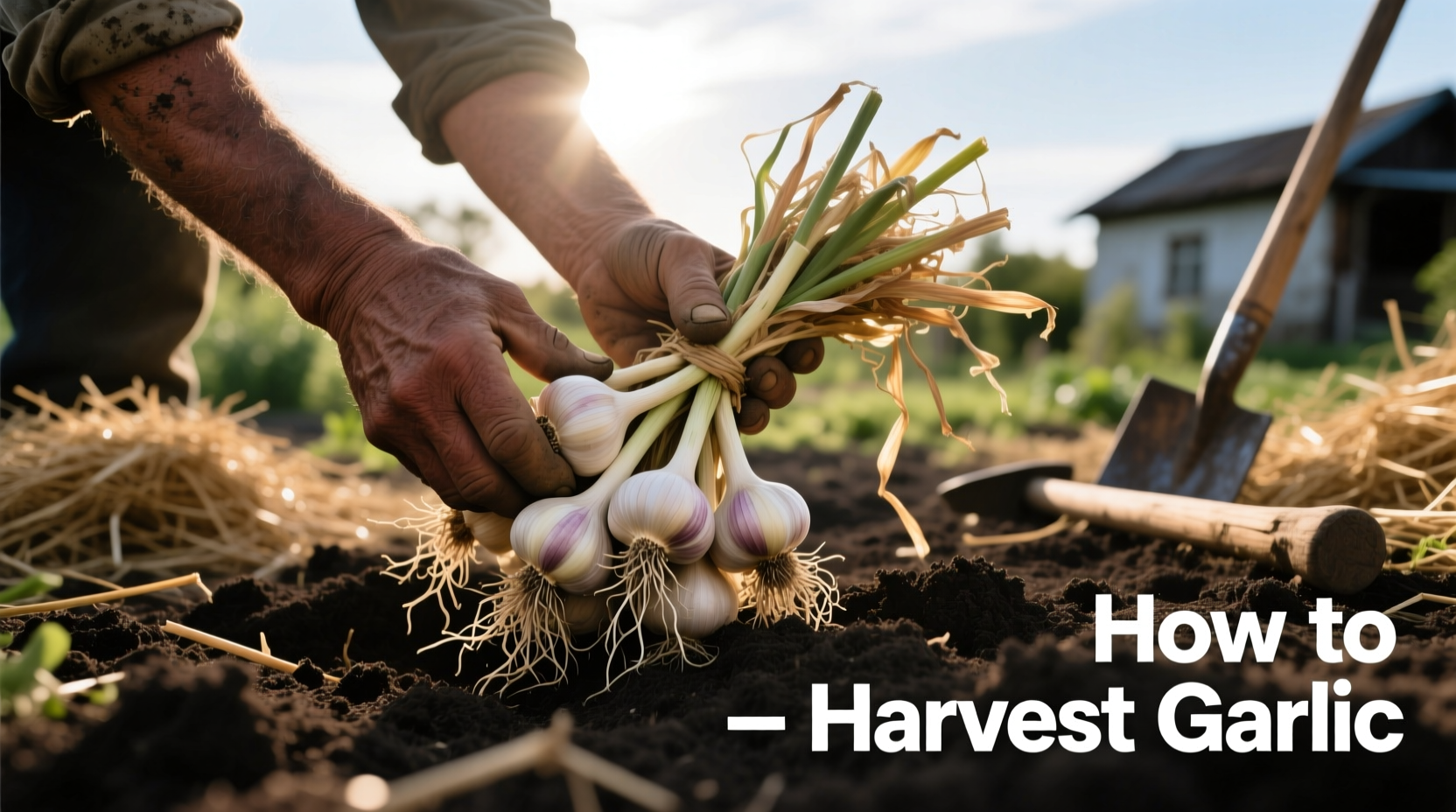 how do you harvest garlic