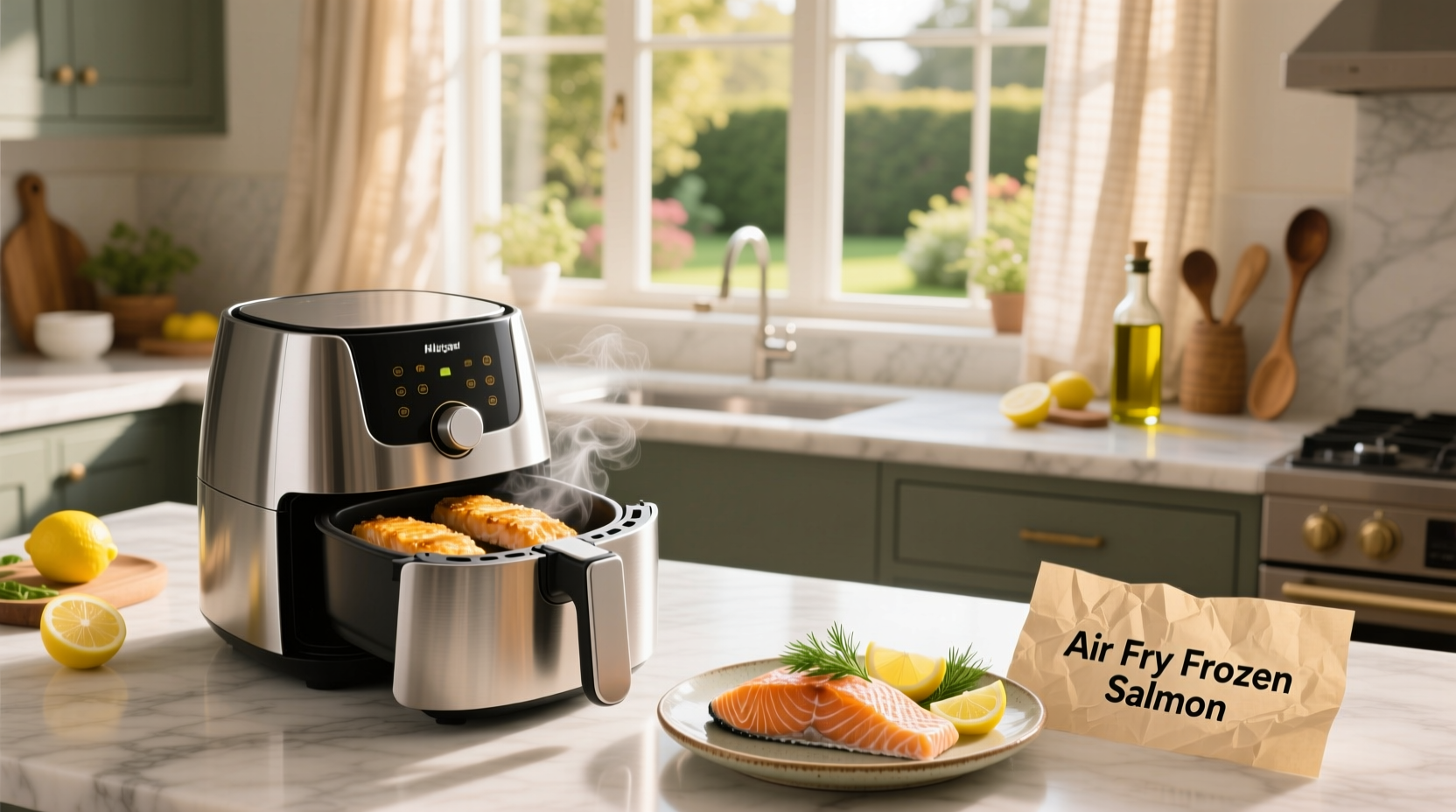air frying frozen salmon guide