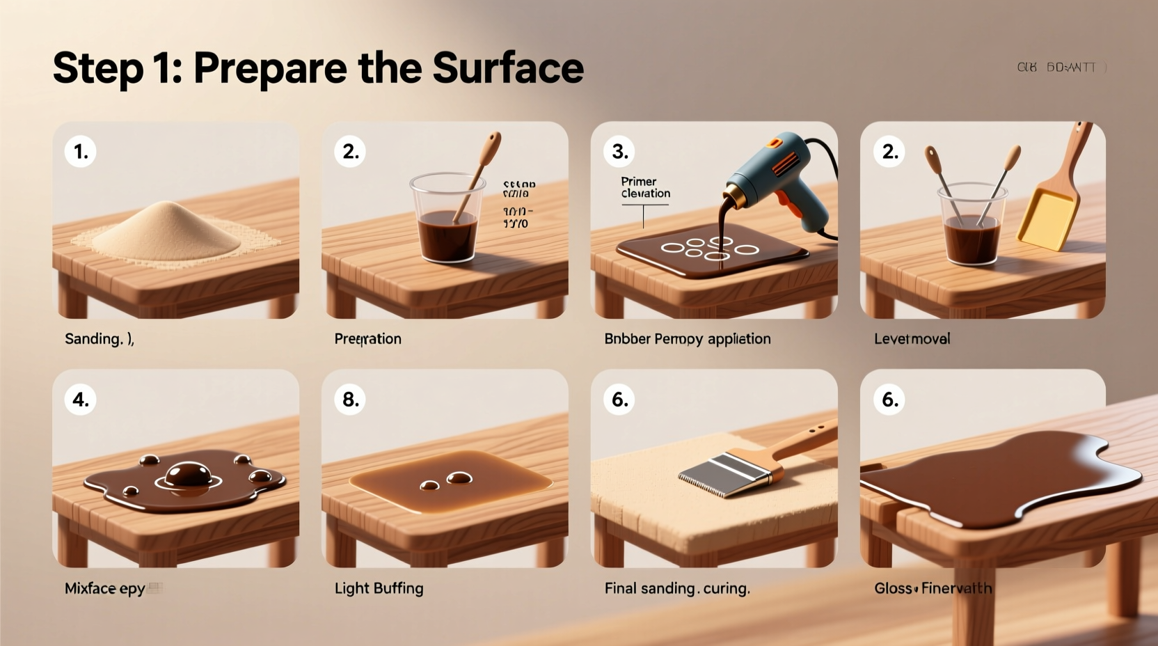 the ultimate step by step guide to epoxy coating your table for a flawless finish