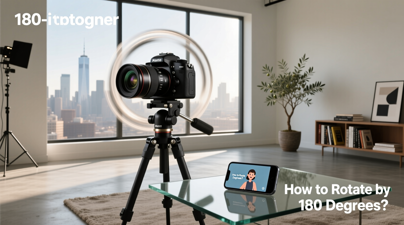 How to choose 180 degree auto rotate camera,How to rotate by 180 degrees?