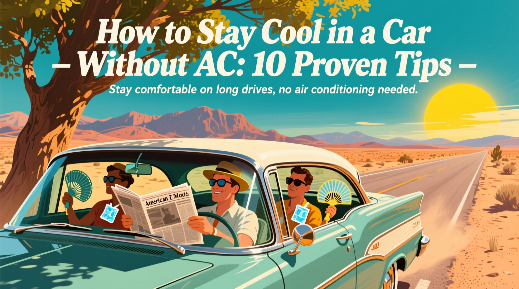 How to Stay Cool in a Car Without AC: 10 Proven Tips