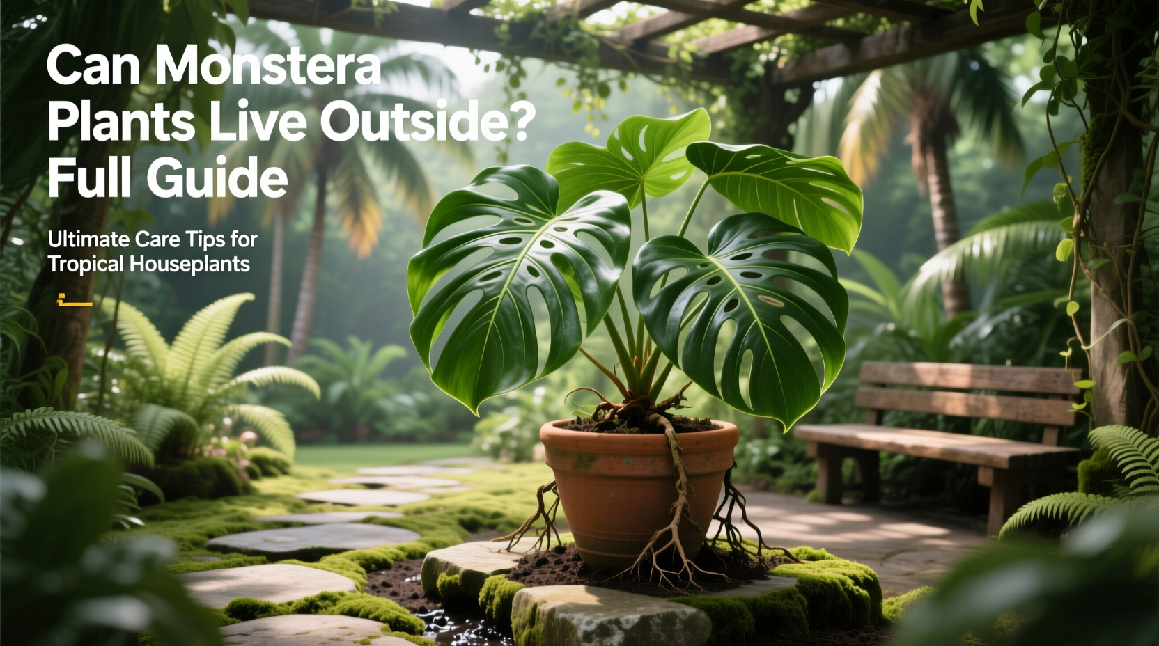 Can Monstera Plants Live Outside? Full Guide