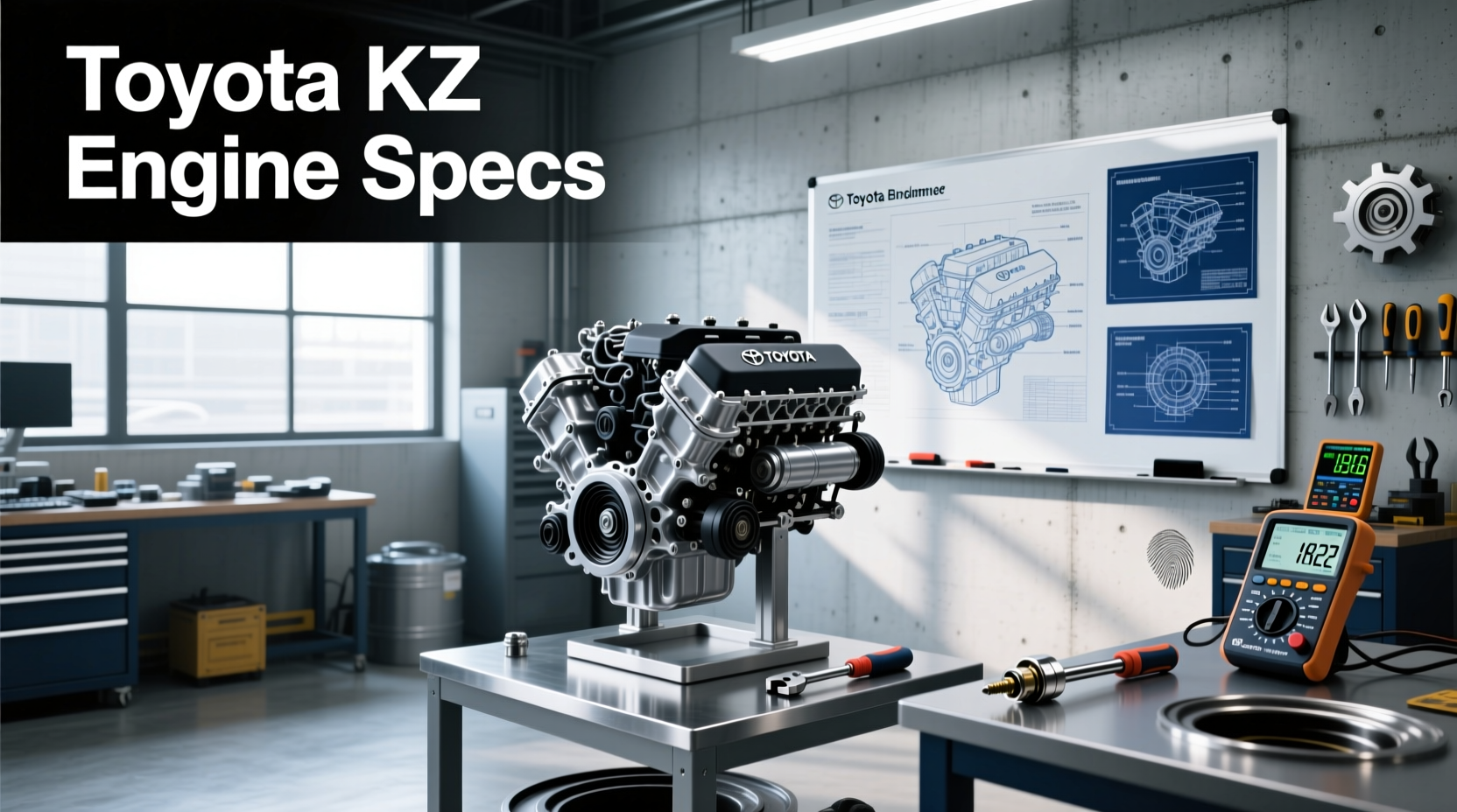 What are the Toyota 1KZ engine specs and is it reliable?