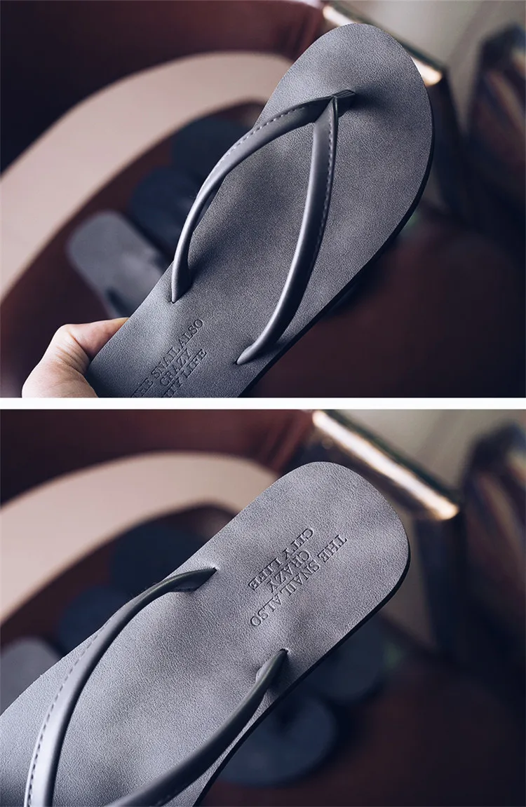 Summer Mens FlipFlops EVA Beach Sandals Shoes Non-slip Slippers for Men Flip Flops 2020