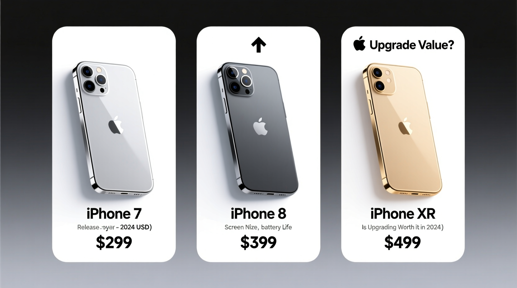 iphone 7 vs 8 vs xr is upgrading even worth it in current year 2