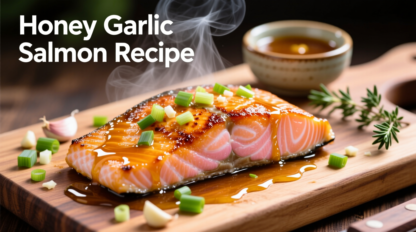 honey garlic salmon recipe