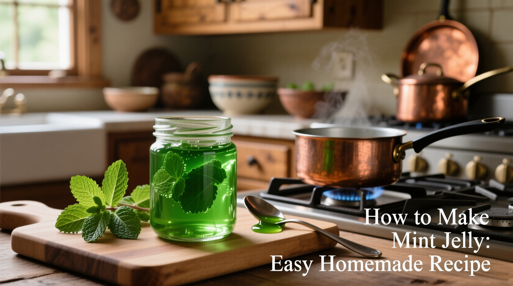 how to make mint jelly recipe