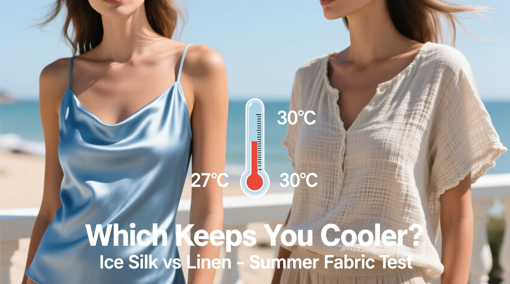 ice silk vs linen top which one actually keeps you cooler in the summer
