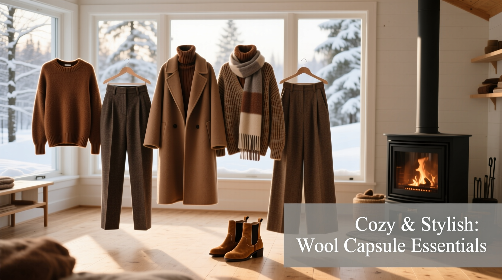 essential tips for creating a cozy and stylish winter capsule wardrobe with wool