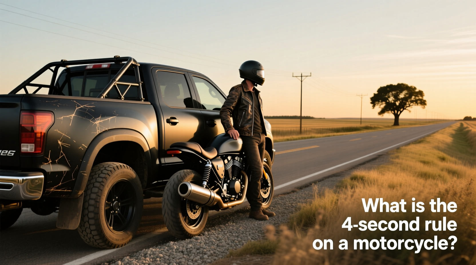 What Is the 4-Second Rule on a Motorcycle? A Safety Guide