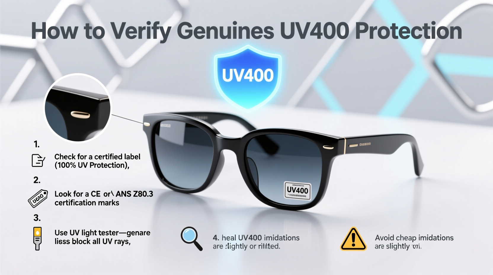 how to verify genuine uv400 protection on your sunglasses a practical guide