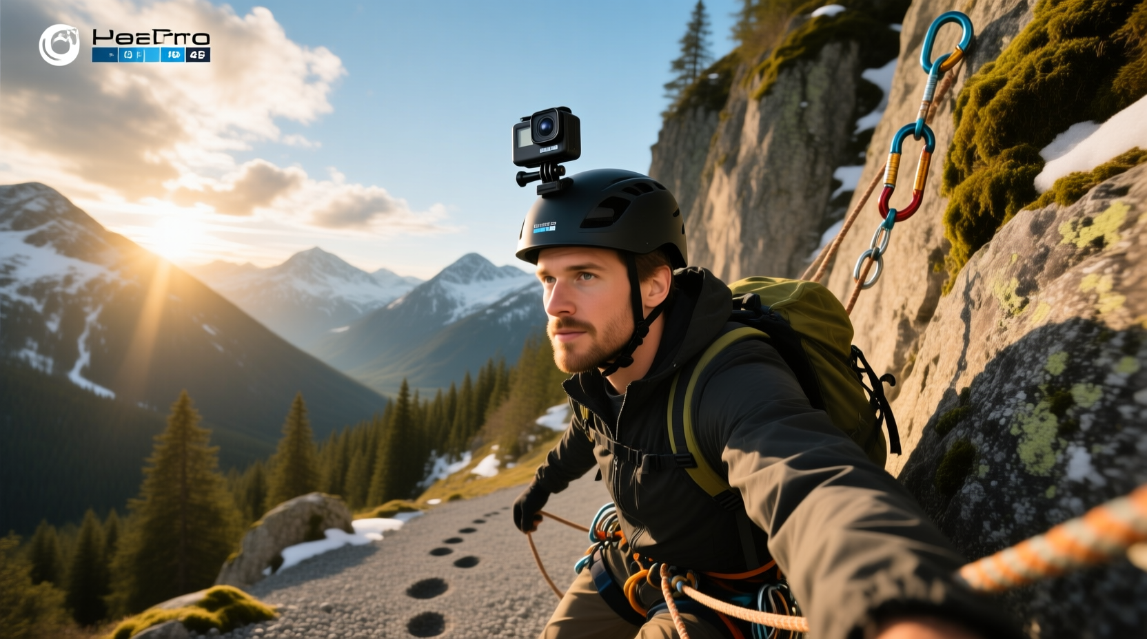 best action camera head mount fit, stability pov clarity