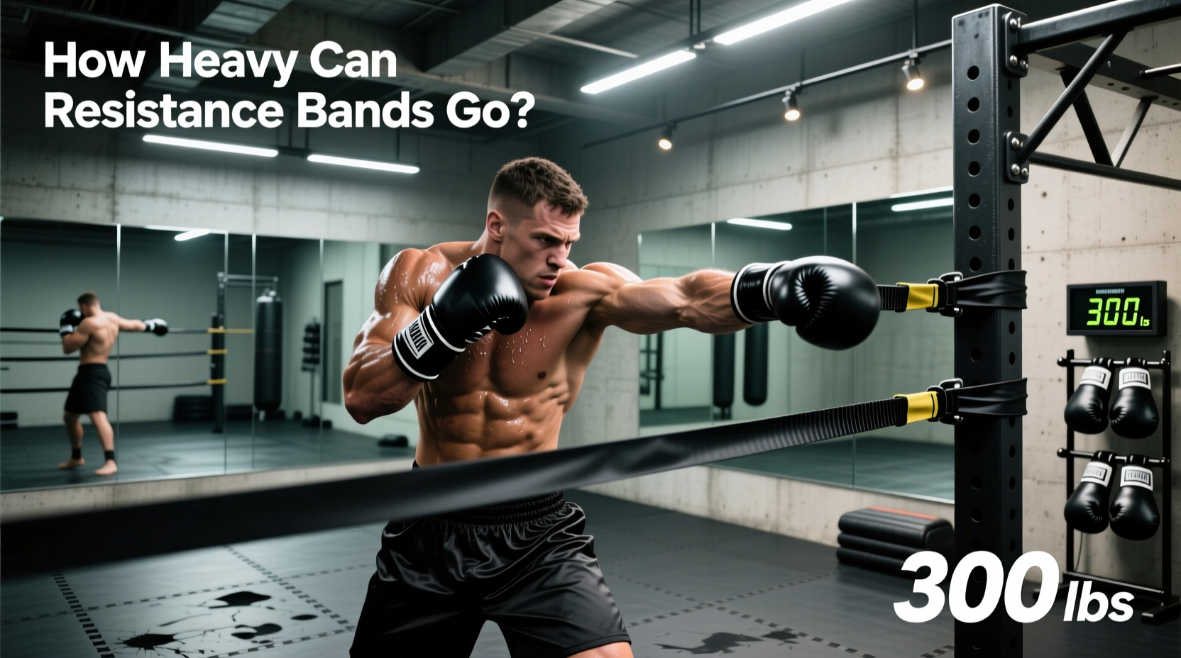 300 pound resistance bands for boxing