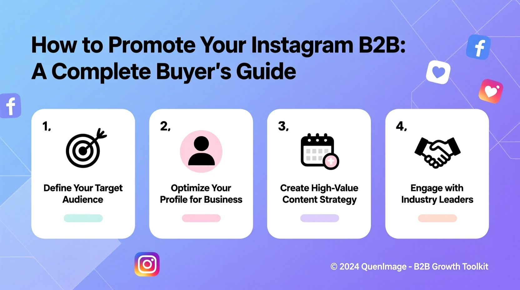 how to promote your instagram b2b
