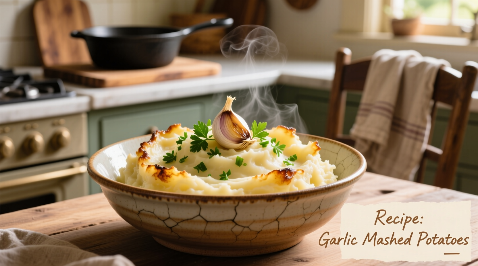 Perfect Garlic Mashed Potatoes Recipe: Creamy & Flavorful