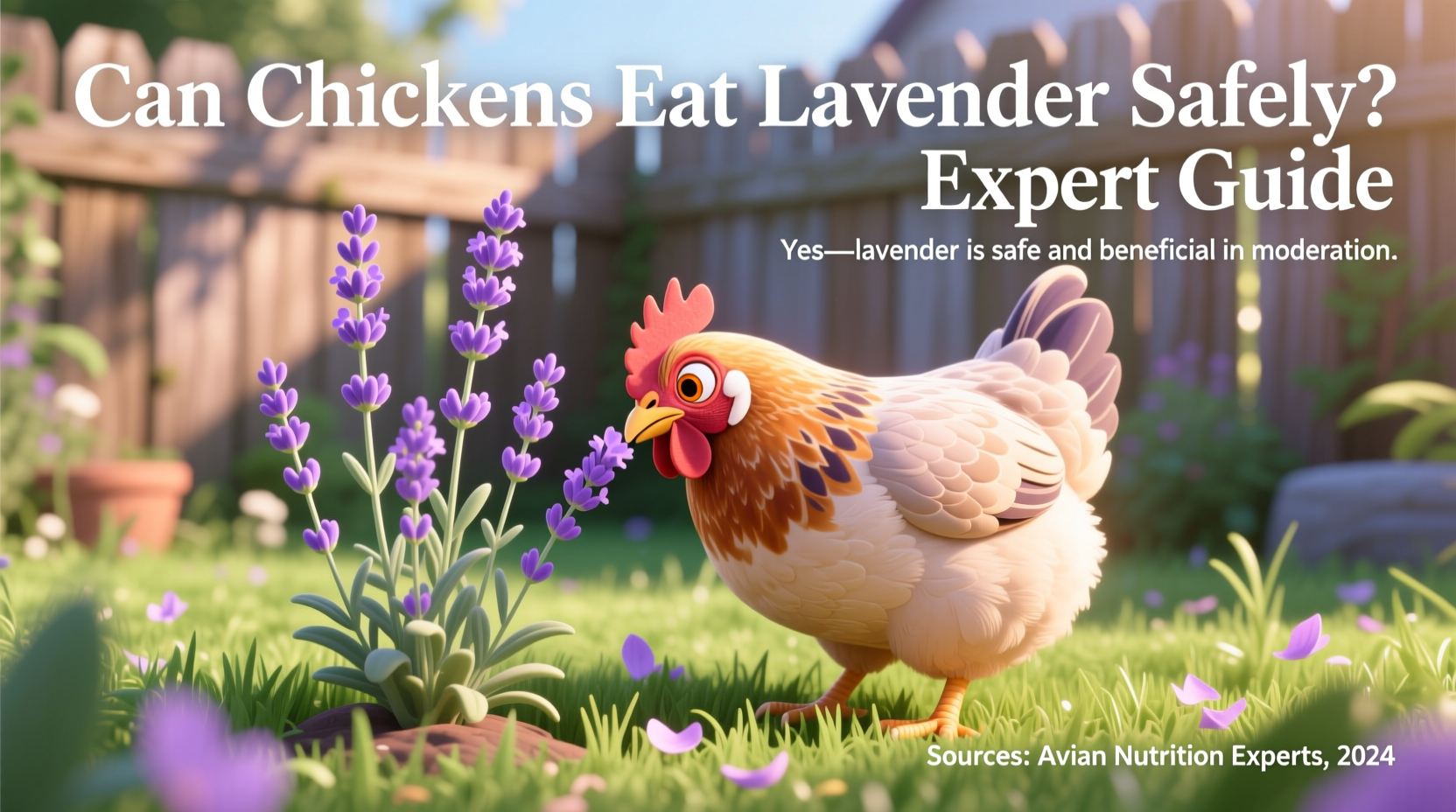 can chickens eat lavender