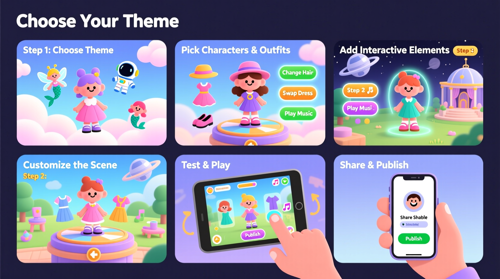 step by step guide to creating an engaging dress up game without coding skills