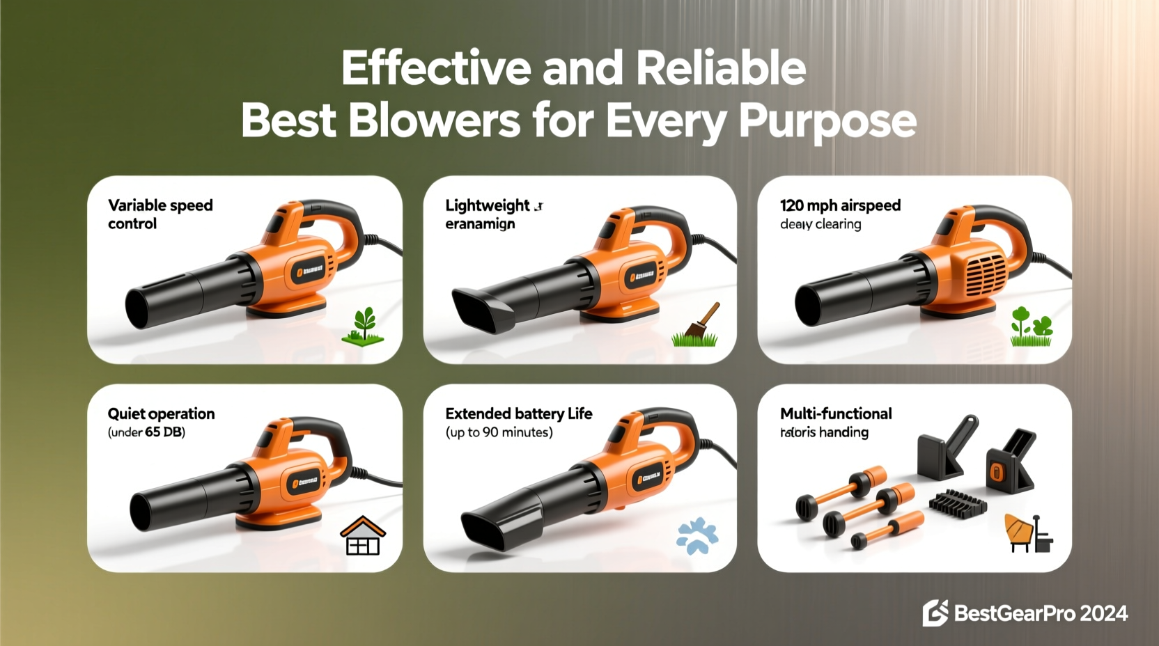effective and reliable best blowers for every purpose
