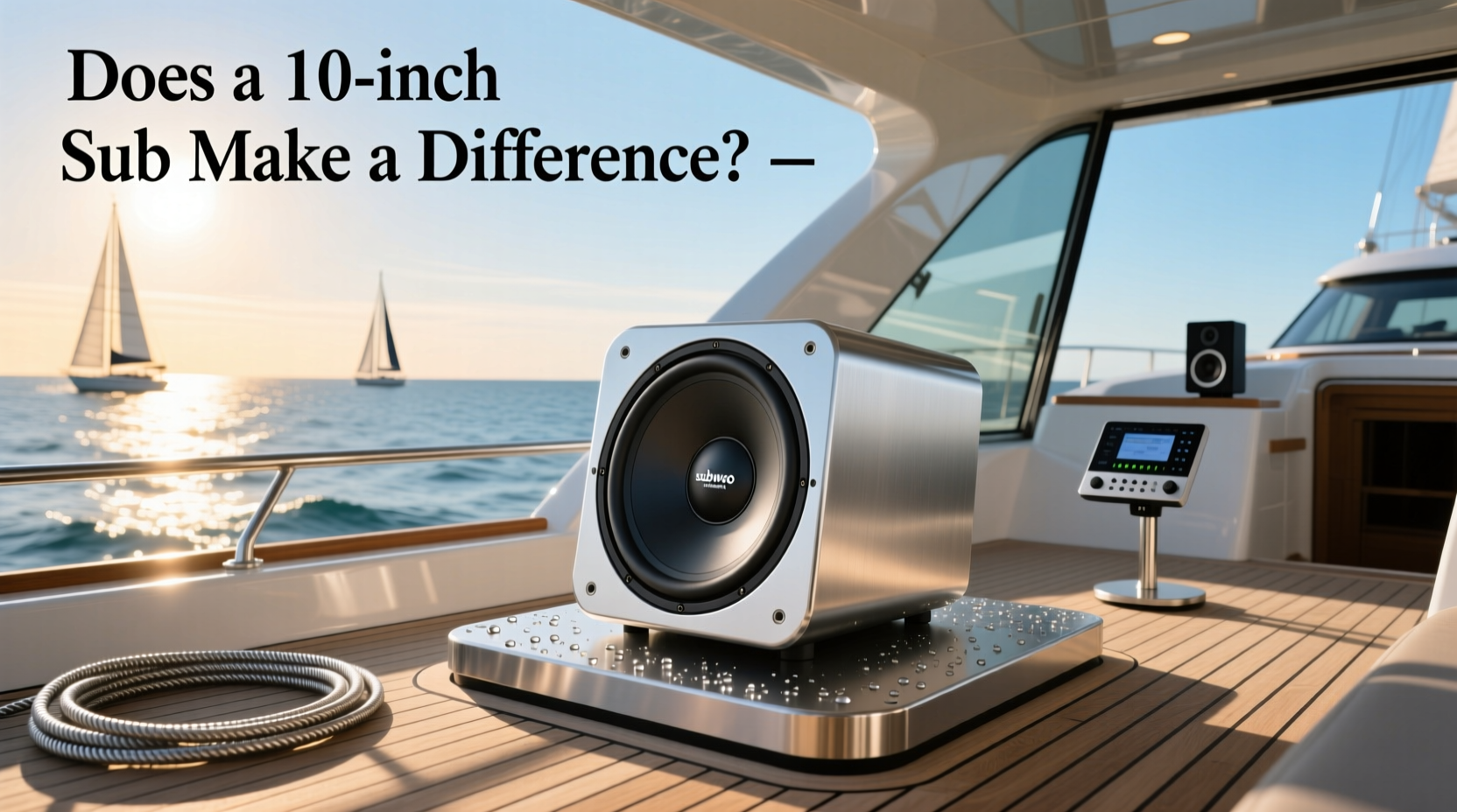 marine subwoofer 10, Does a 10-inch sub make a difference?